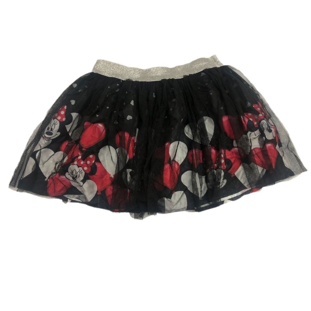 Disney Minnie Mouse print skirt SIZE LARGE 10/12